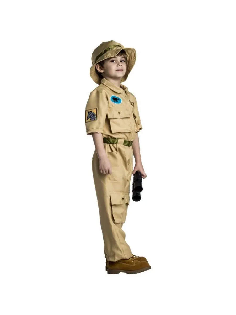 Детский костюм смотрителя зоопарка Dress Up America — изображение 3 из 3, прозрачный
