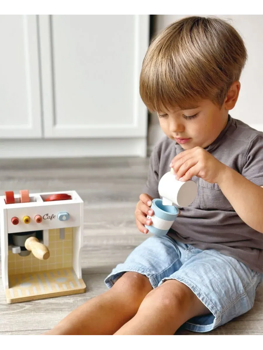 Игровой набор бариста с кофемашиной Mentari Toys — изображение 9 из 9, мульти