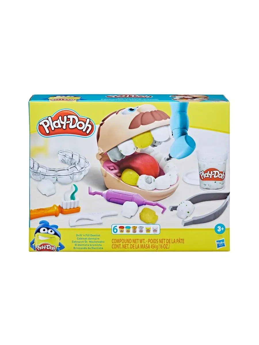 Игровой набор стоматолога Drill 'n Fill Dentist Play-Doh