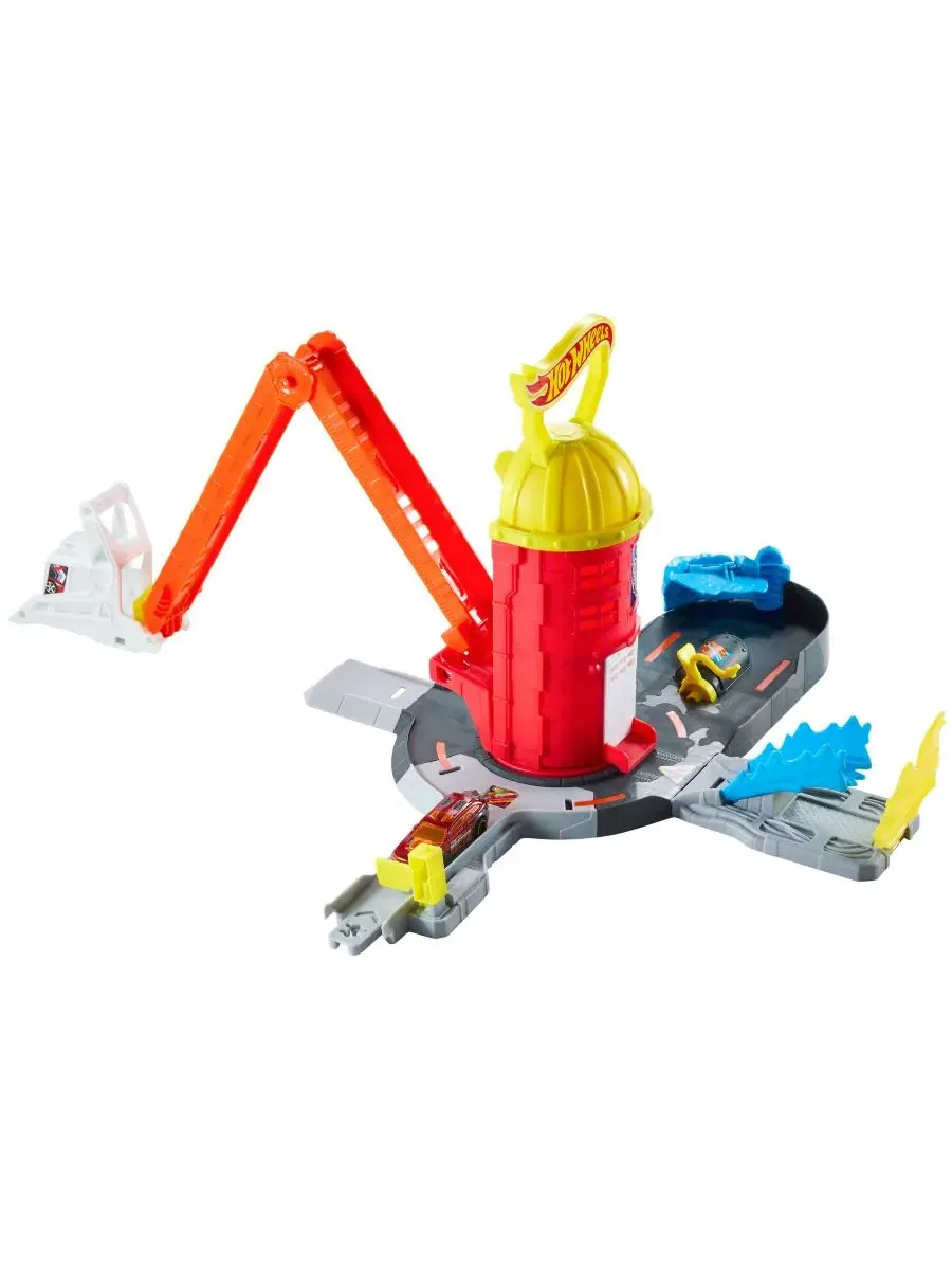 Игровой набор «Городская суперпожарная станция: спасение» Hot Wheels — изображение 2 из 6, нет цвета