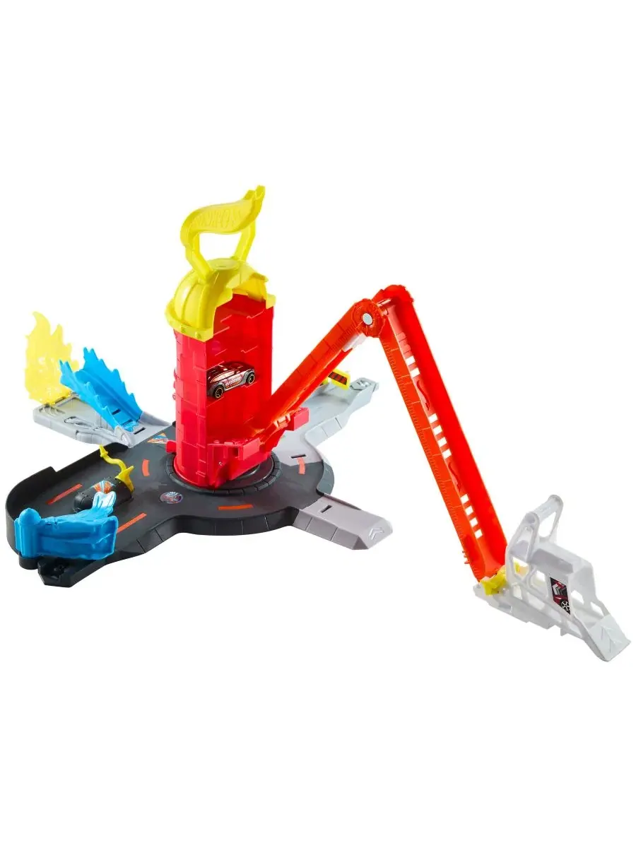 Игровой набор «Городская суперпожарная станция: спасение» Hot Wheels — изображение 5 из 6, нет цвета