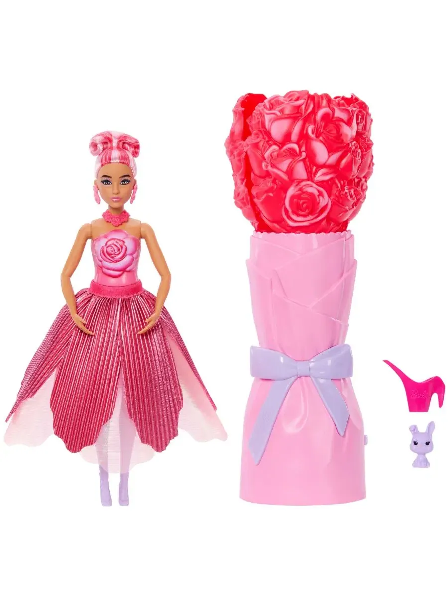 Модная кукла с ароматом лепесткового цветка Barbie — изображение 1 из 6, нет цвета