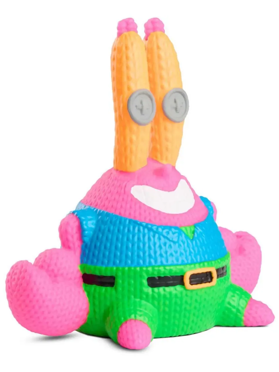 Коллекционная виниловая фигурка SpongeBob SquarePants Mr. Eugene Krabs #450 (Blacklight) Handmade — изображение 3 из 3