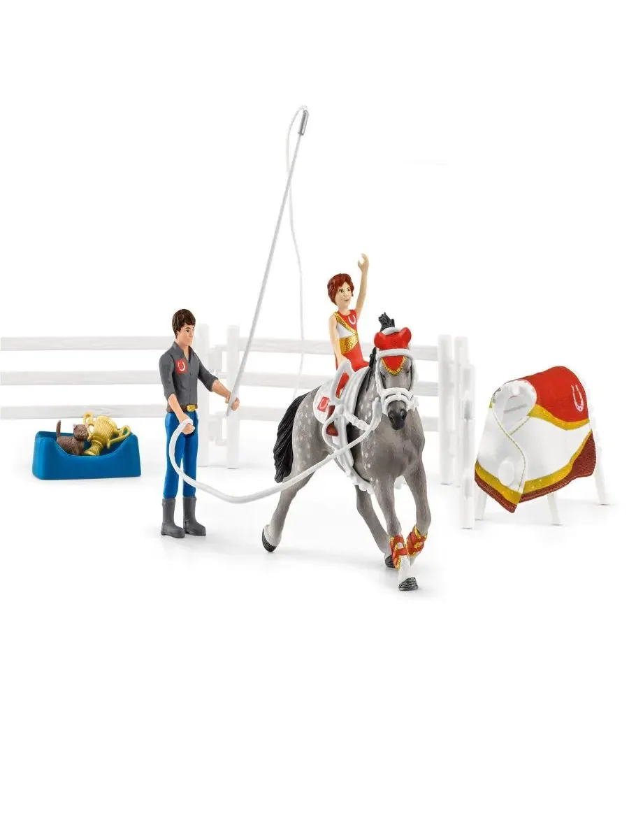 Игровой набор «Конный клуб: гимнастический комплекс Мии» Schleich