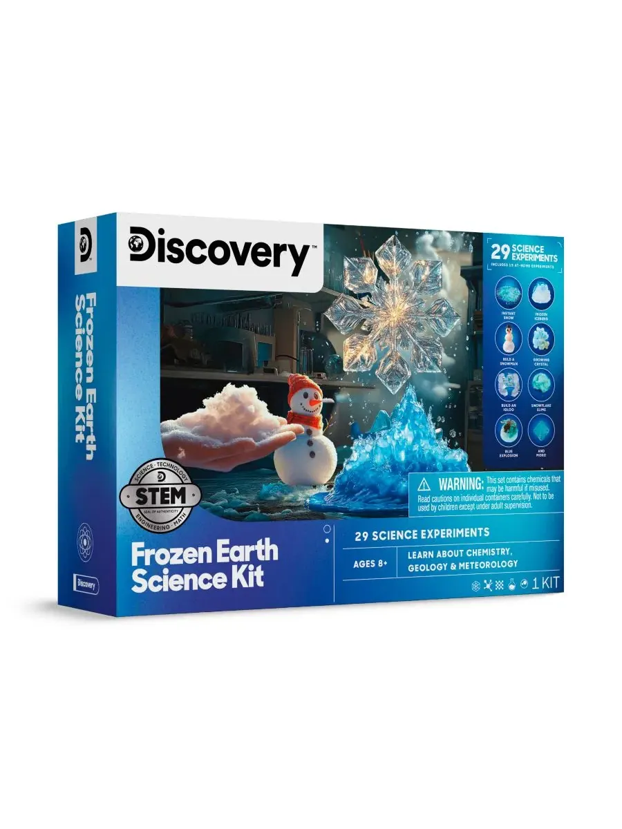 Научный набор «Замерзшая Земля» Discovery Kids — мульти