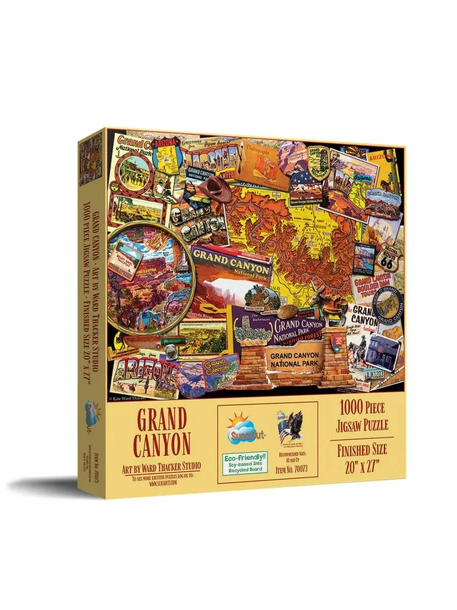 Пазл Grand Canyon 1000 элементов SunsOut — мульти