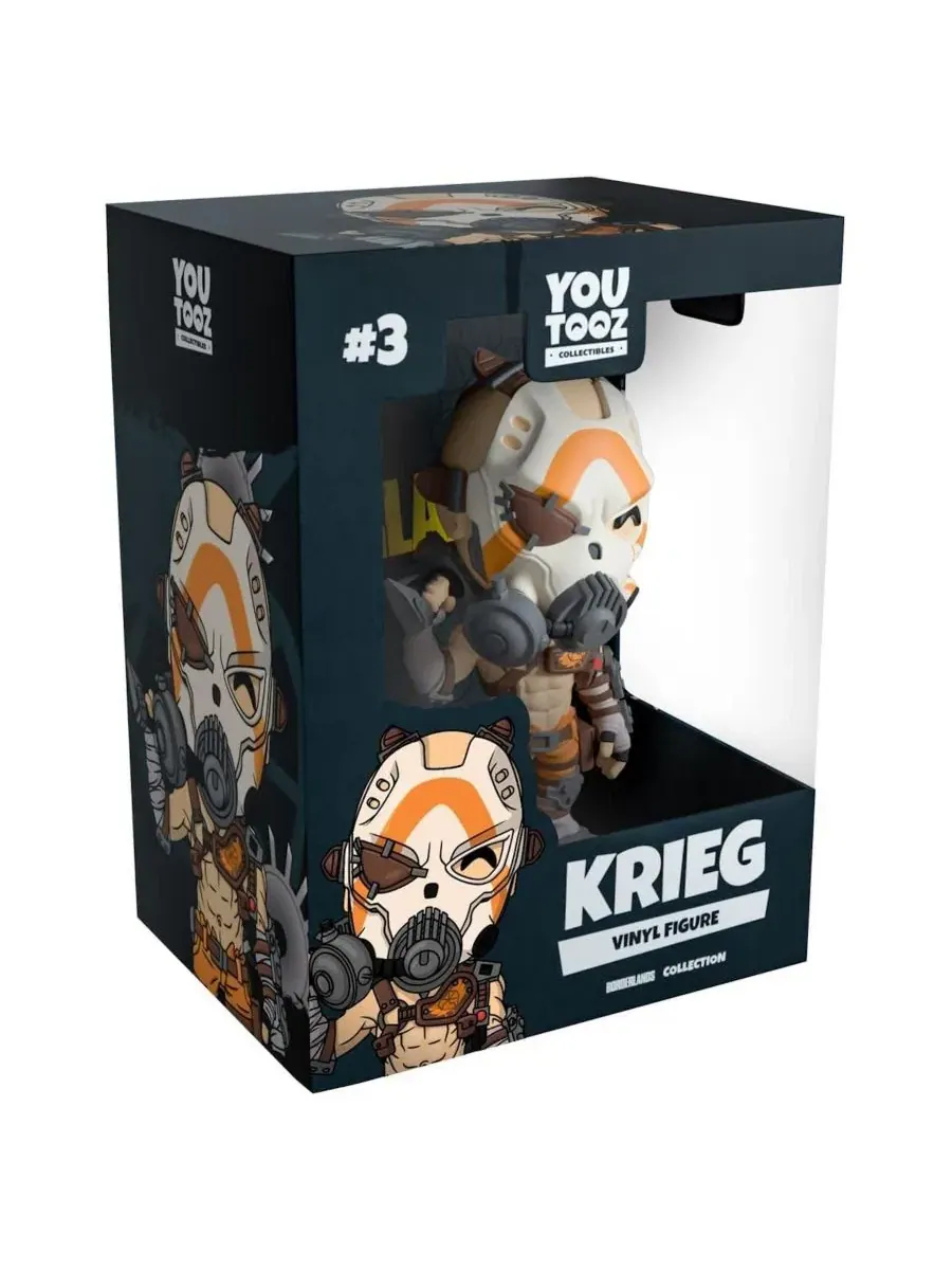 Коллекционная фигурка Krieg из Borderlands Youtooz — мульти