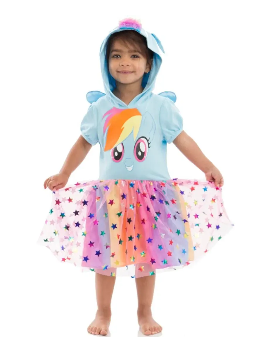 Платье из тюля для косплея Рэйнбоу Дэш My Little Pony — изображение 3 из 9, синий
