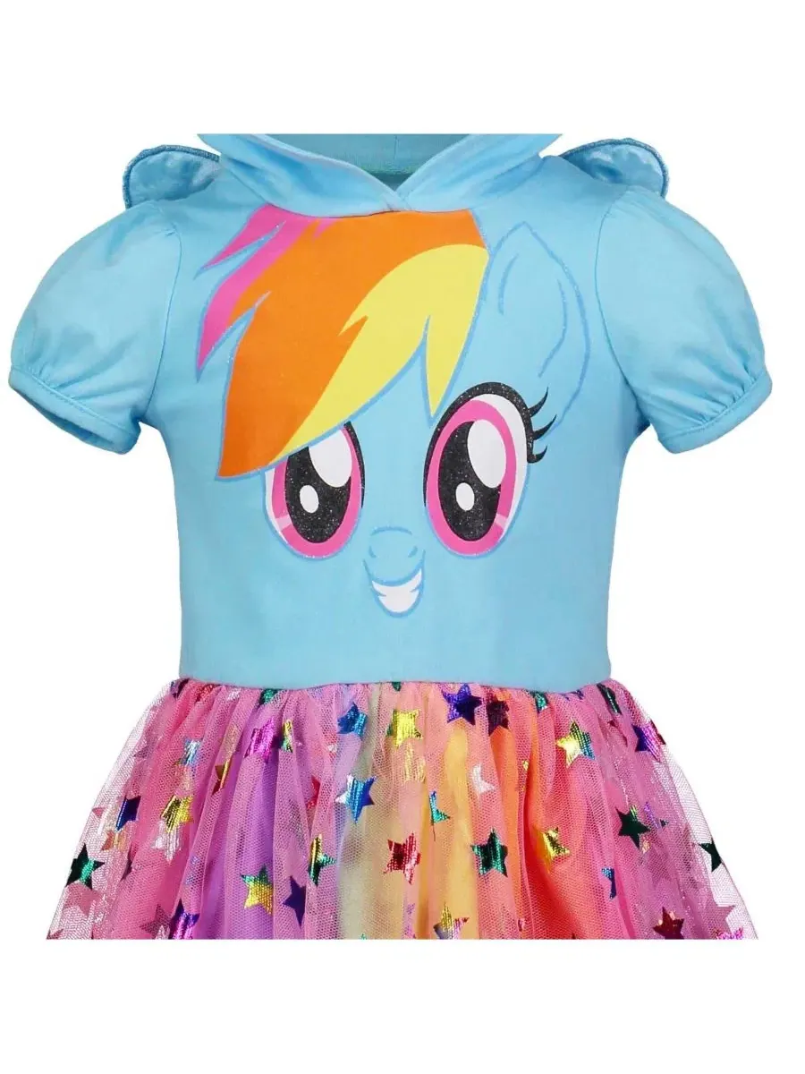 Платье из тюля для косплея Рэйнбоу Дэш My Little Pony — изображение 7 из 9, синий