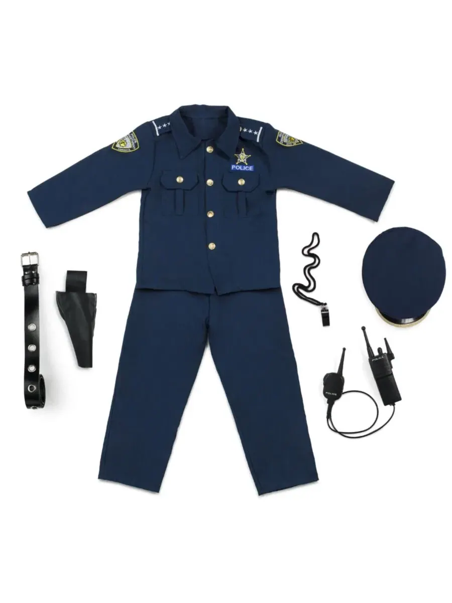 Костюм полицейского Dress Up America — изображение 4 из 5, нет цвета