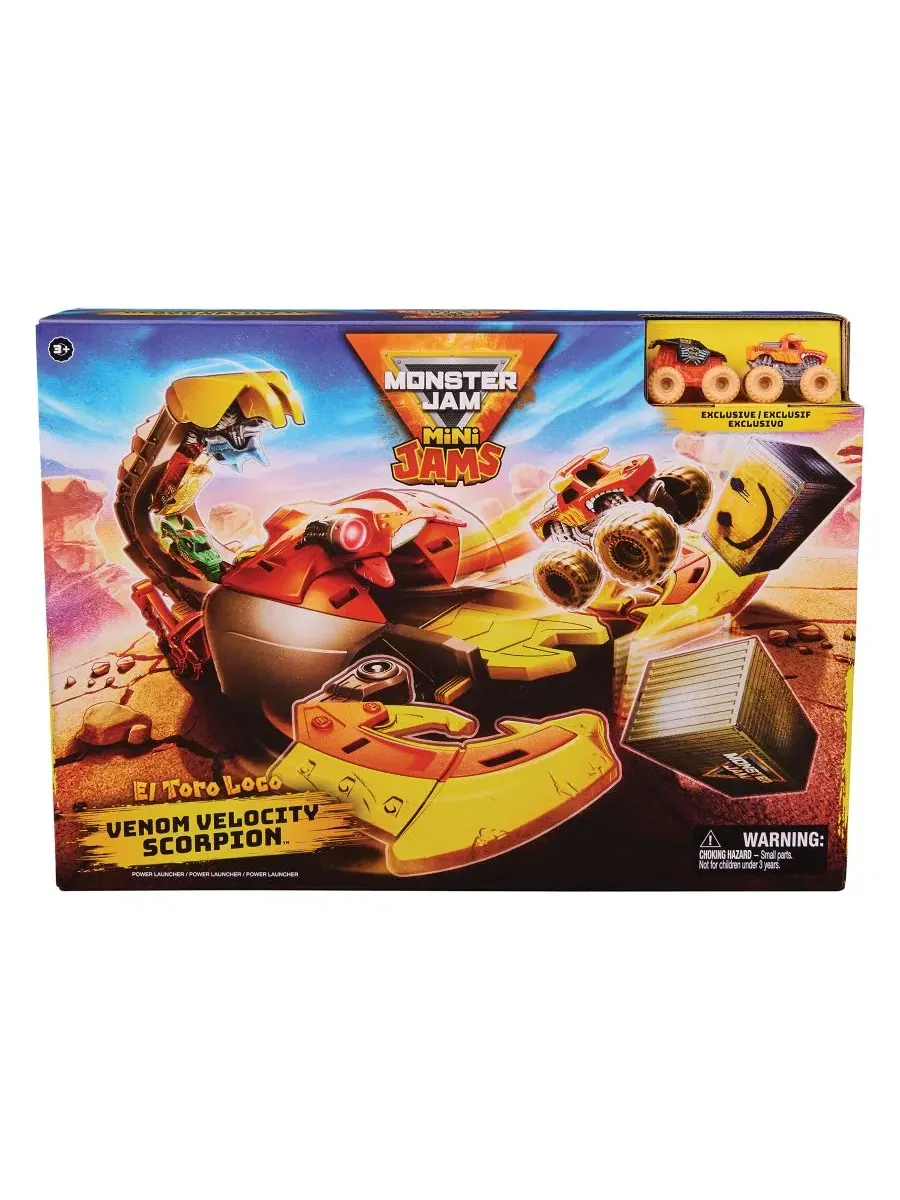 Мини-игровой набор «Скорпион» Monster Jam — изображение 6 из 6, мульти