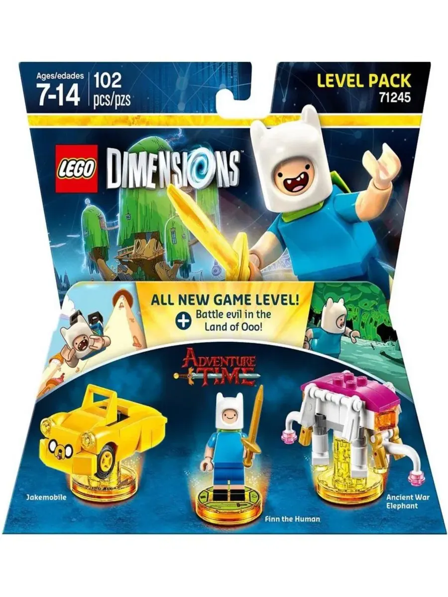 LEGO Dimensions Adventure Time Level Pack Warner Bros — мульти