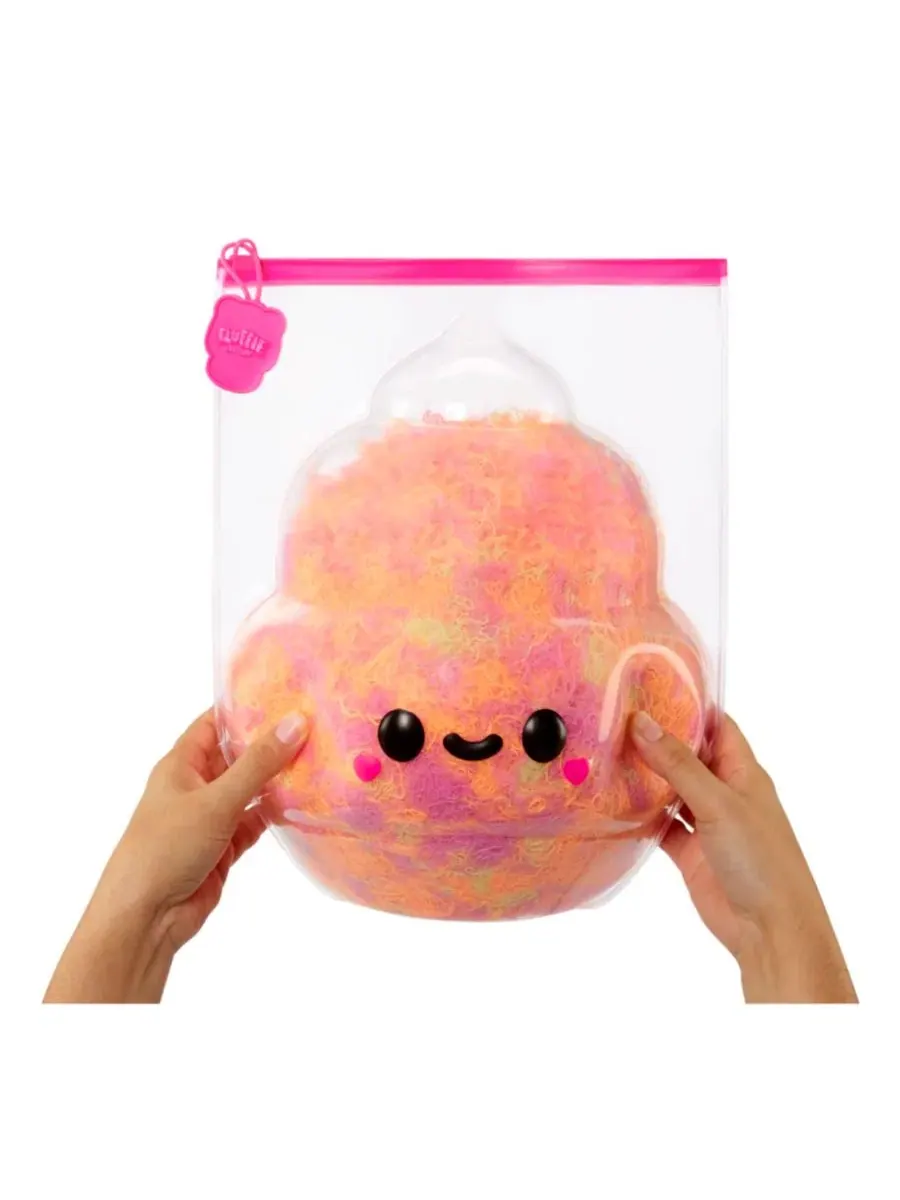 Большая плюшевая игрушка - Мороженое Fluffie Stuffiez — изображение 3 из 5, мульти