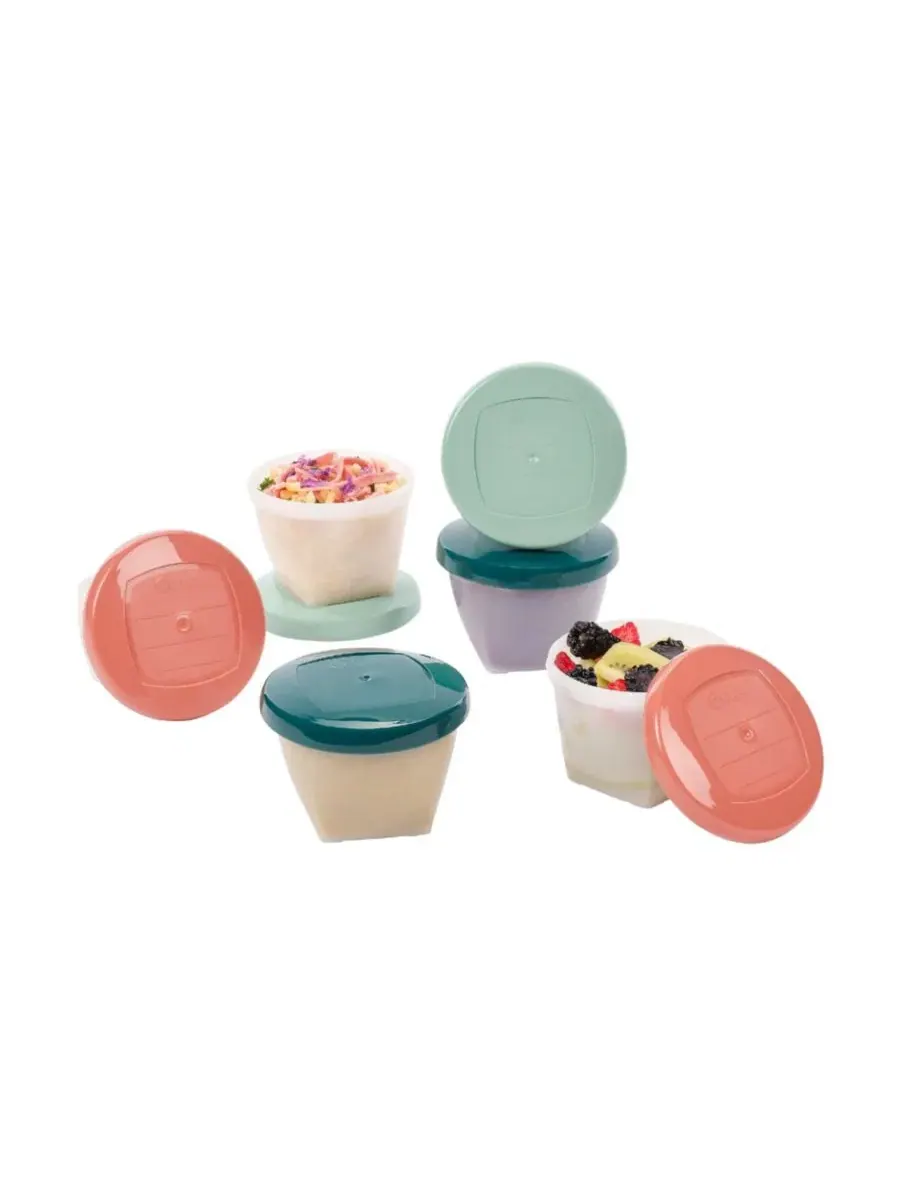 Набор детских мисок Babybowls из биоматериалов, 170 г Babymoov — изображение 1 из 2, мульти