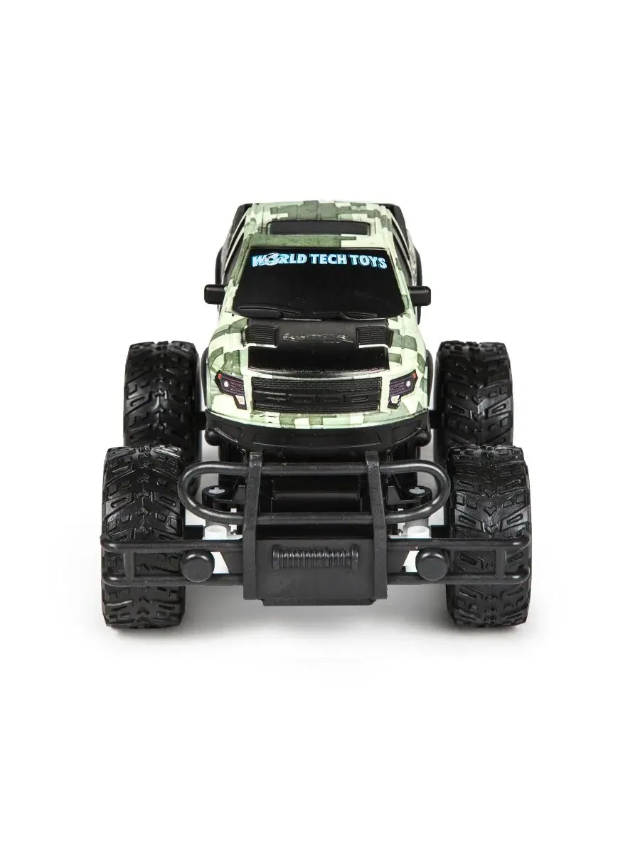 Лицензионная радиоуправляемая модель Ford F-150 SVT Raptor в масштабе 1:24 с цифровым камуфляжем — изображение 2 из 4, мульти