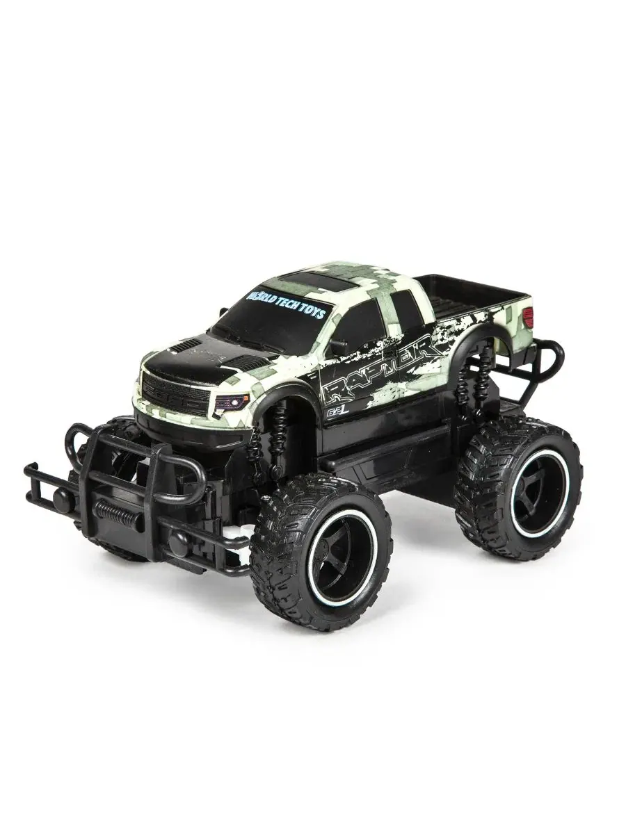 Лицензионная радиоуправляемая модель Ford F-150 SVT Raptor в масштабе 1:24 с цифровым камуфляжем — изображение 3 из 4, мульти