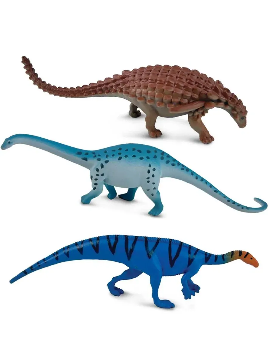 Набор фигурок травоядных динозавров, 11 предметов, Herbivorous Dinosaurs Toob, Safari Ltd — изображение 2 из 3, нет цвета