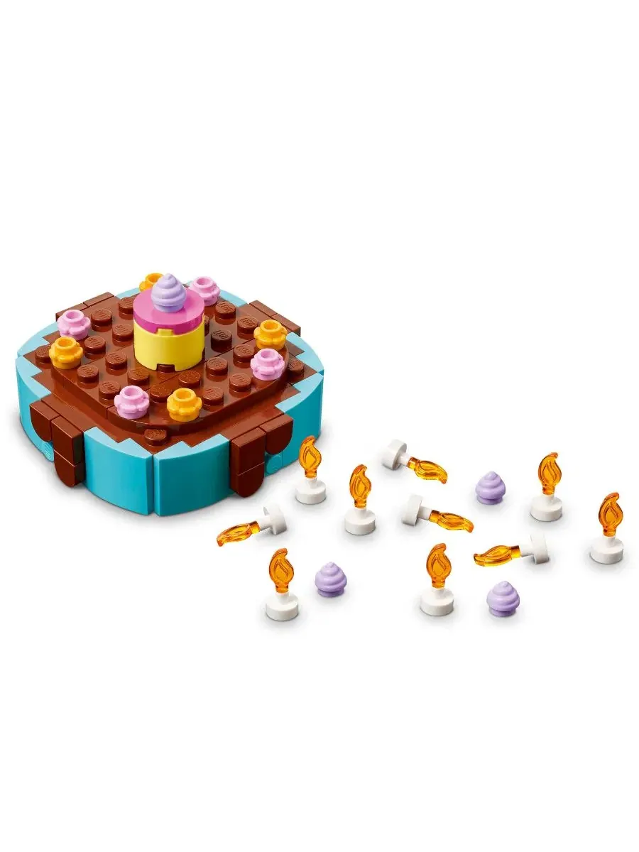 Конструктор LEGO Birthday Party Cake 40815, 219 деталей, для детей от 7 лет — изображение 6 из 6