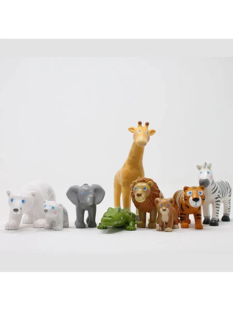 Львенок из серии Little Friends - массивная пластиковая фигурка животного из зоопарка Haba — изображение 6 из 6, нет цвета