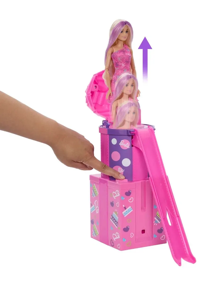 Кукла и аксессуары из серии "Rise & Surprise Pet Birthday" Barbie — изображение 3 из 6, нет цвета