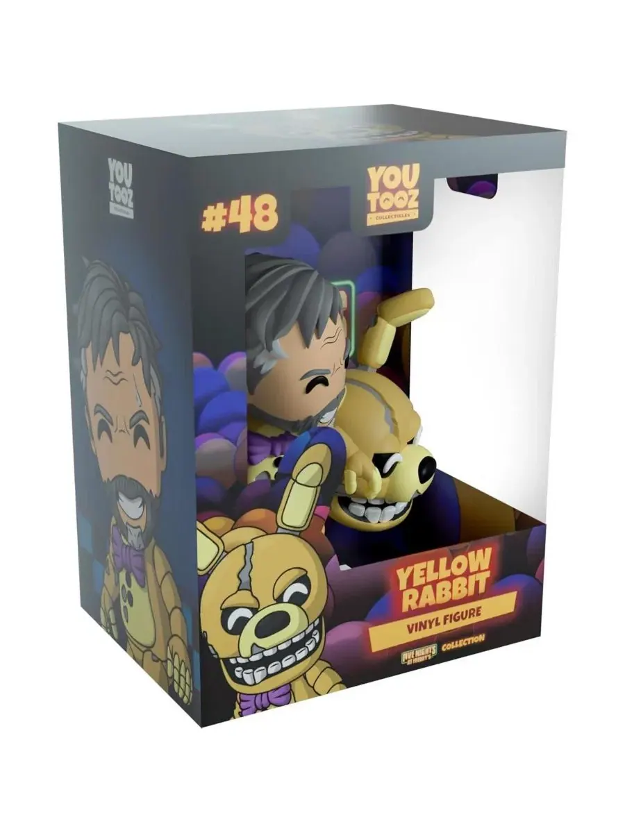 Коллекция фигурок кролика из фильма FNAF: 48 сменных голов Youtooz — изображение 1 из 6, нет цвета