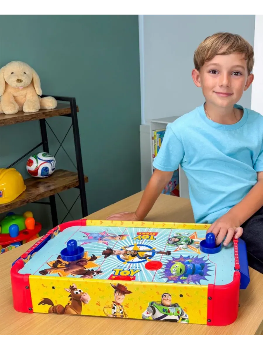 Настольный аэрохоккей Toy Story Electronic Tabletop World Tech Toys — изображение 6 из 7, нет цвета