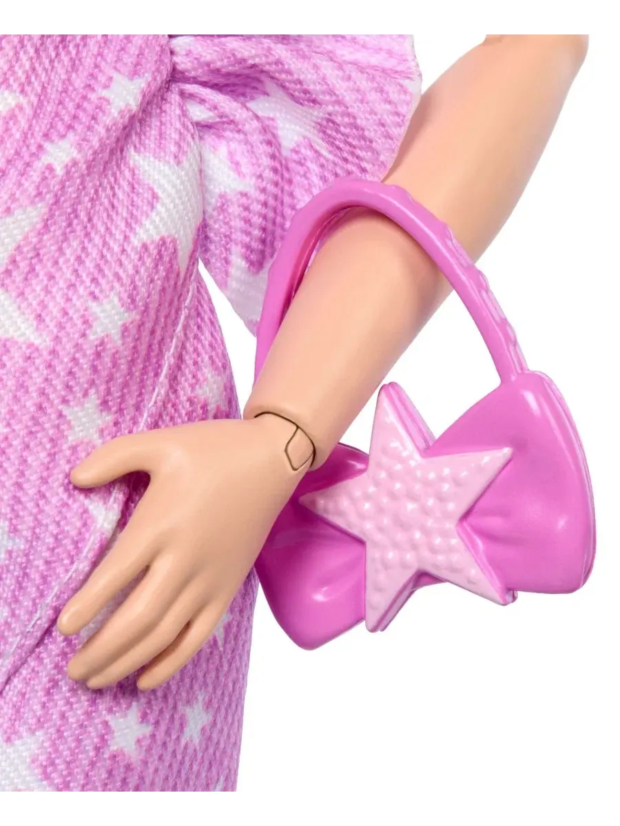 Модная кукла класса люкс в джинсовом платье со звездным принтом Barbie — изображение 3 из 6, нет цвета
