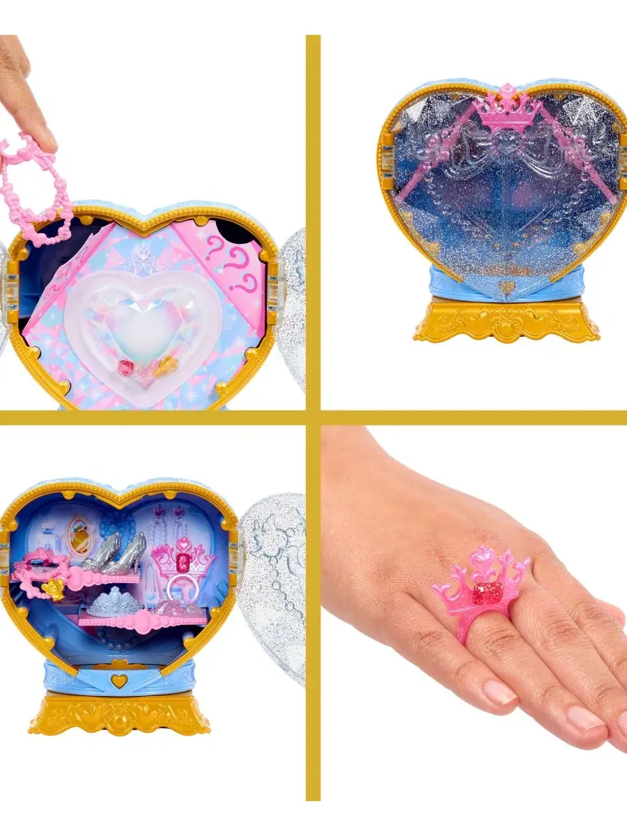 Кукла Золушка из серии Jewel Reveal Surprise Disney Princess — изображение 4 из 6, нет цвета
