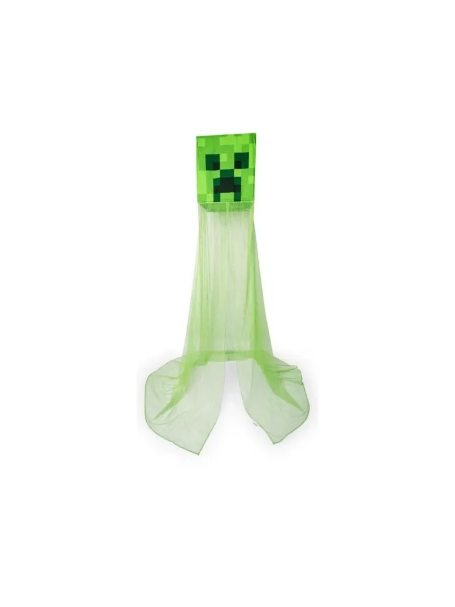 Детский балдахин-крипер Minecraft с сеткой, 254x457 см Ukonic — изображение 1 из 7