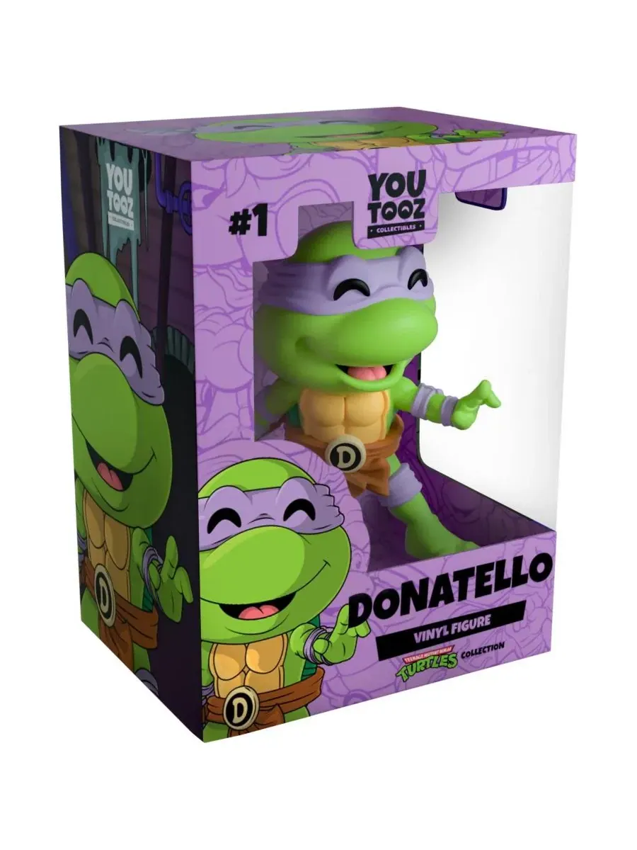 Виниловая фигурка Донателло из коллекции Teenage Mutant Ninja Turtles Youtooz — изображение 1 из 6, нет цвета