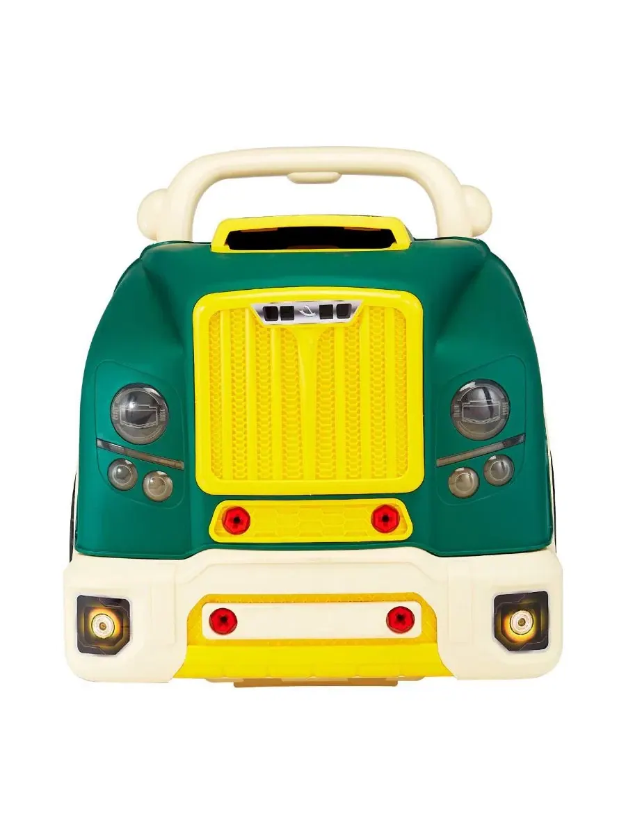 Детский игровой набор автомеханика, 60 деталей, со светом и звуком, Engine Toy Mechanic Set — изображение 9 из 10, зеленый