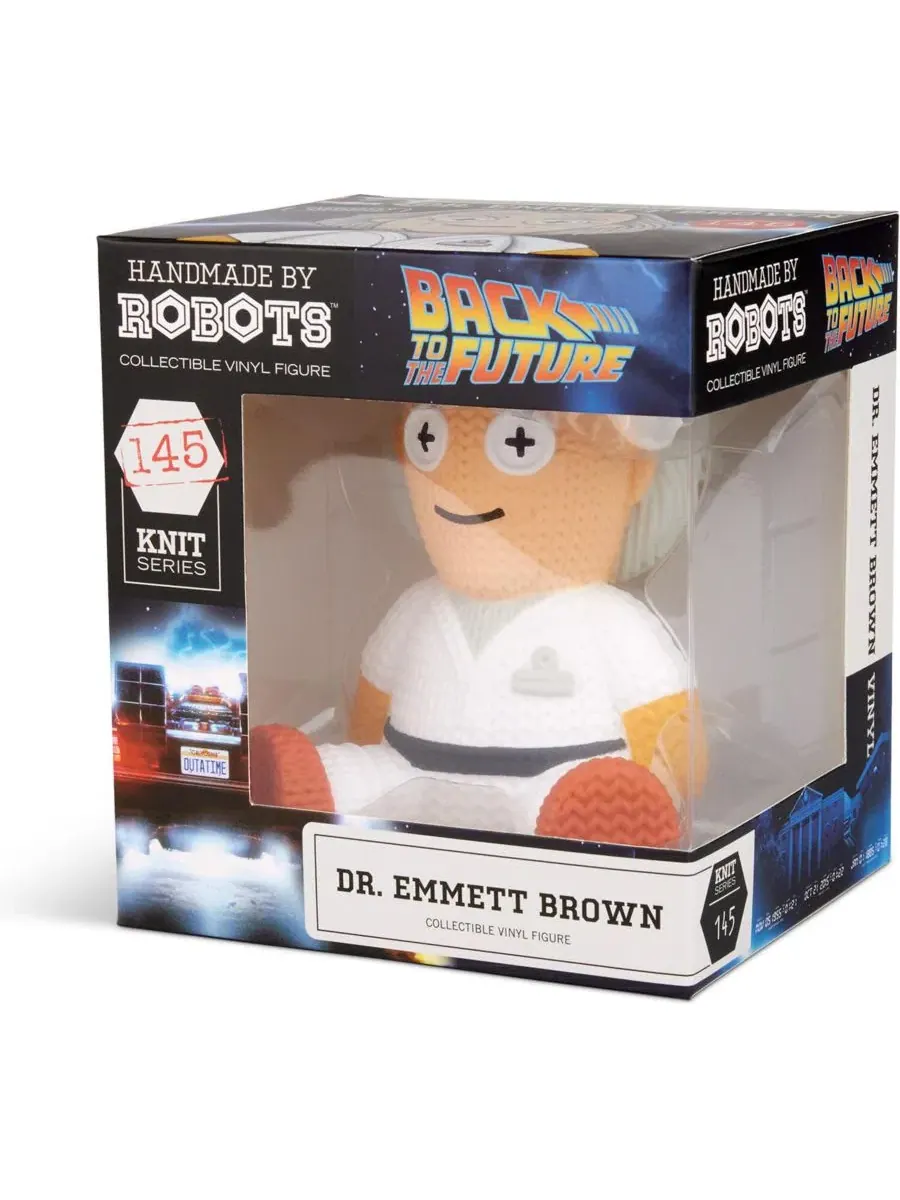 Коллекционная виниловая фигурка Marty and Doc Handmade By Robots — изображение 3 из 3, нет цвета