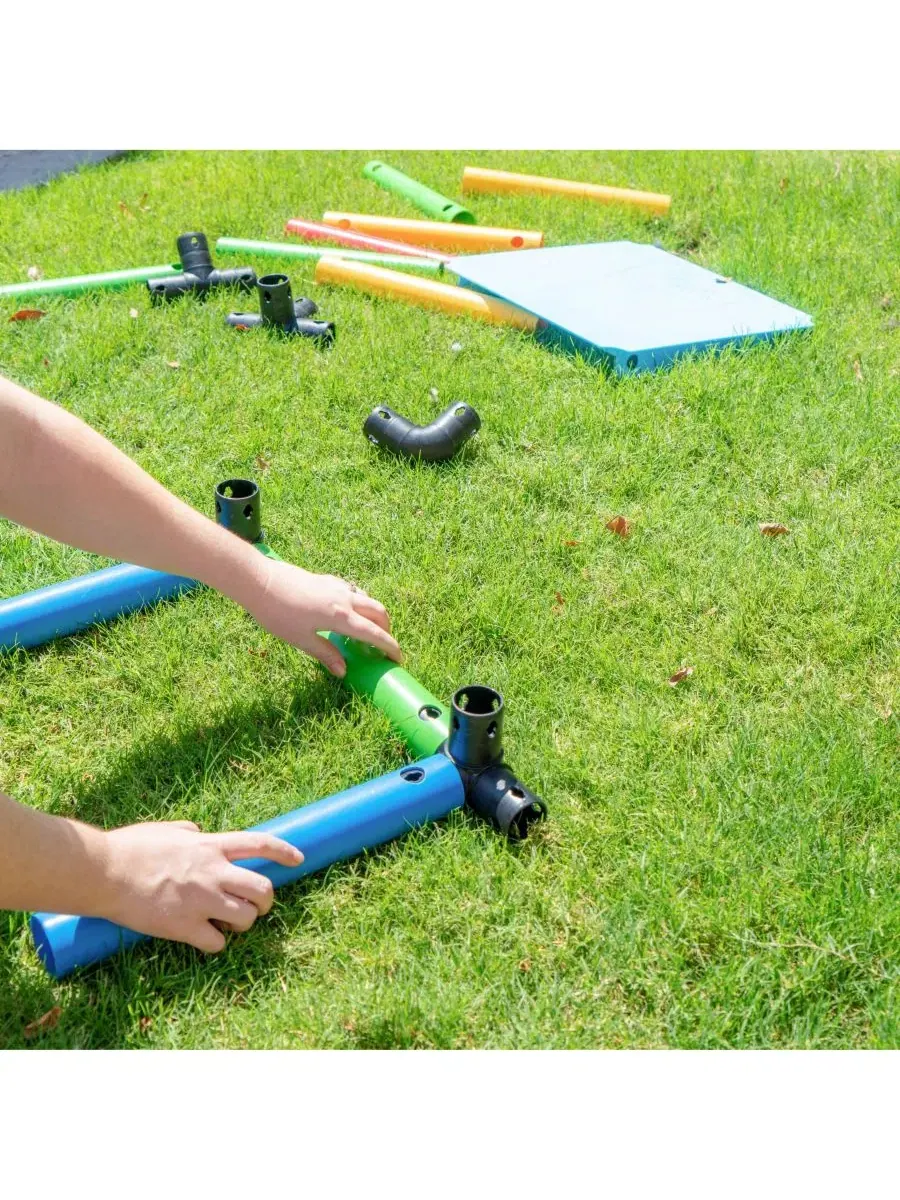 Конструктор Funphix Create and Play Life Size Structures Deluxe Set, 296 деталей — изображение 7 из 9, мульти