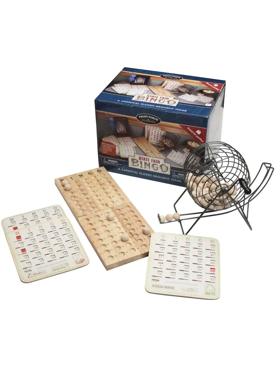 Настольная игра Бинго State Fair Bingo Front Porch Classics — мульти