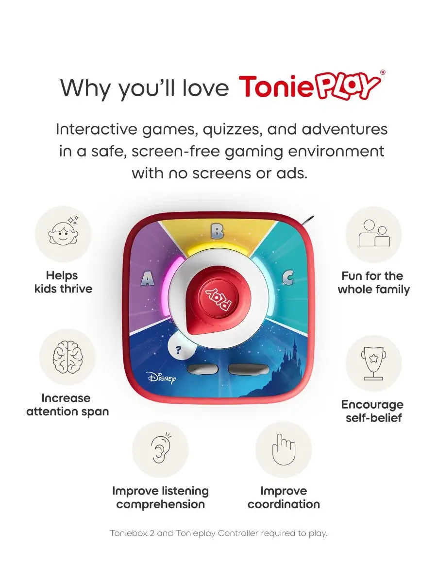 Набор Tonieplay для игры Disney Quiz Kingdom Tonies — изображение 5 из 8, нет цвета