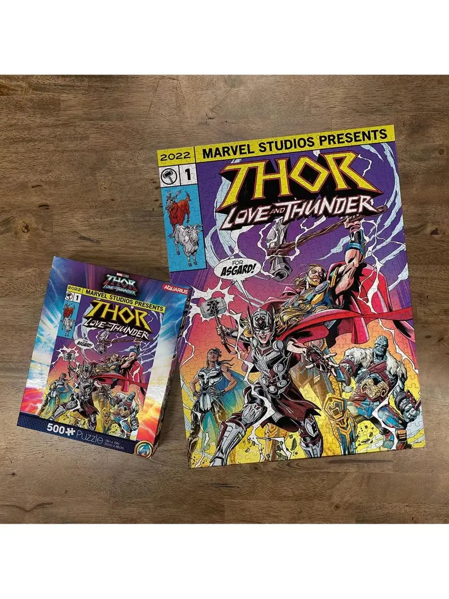 Пазл Marvel Thor Love and Thunder, 500 деталей Nmr Distribution — изображение 3 из 3, нет цвета