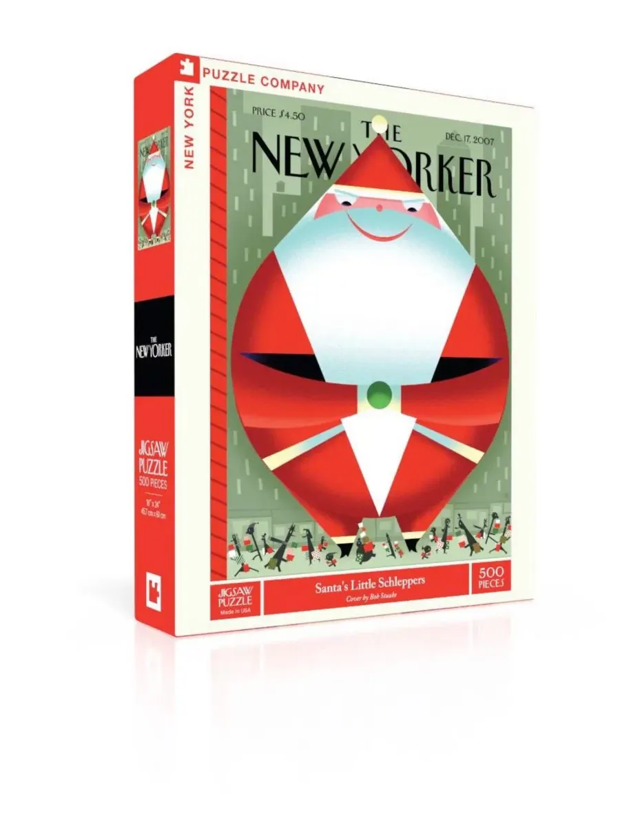 Пазл 500 элементов Santa's Little Schleppers New York Puzzle Company — изображение 2 из 4, нет цвета
