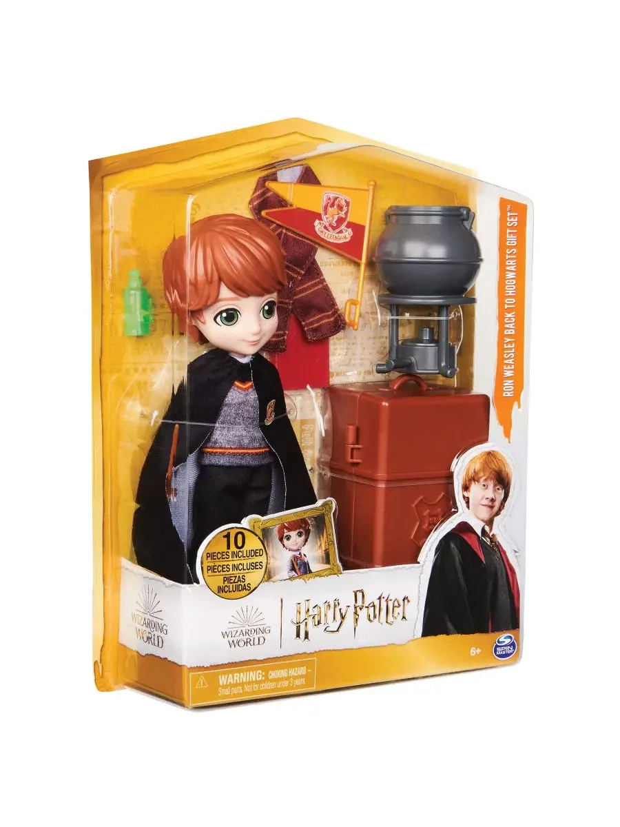 Коллекционная кукла Рон из подарочного набора, 20 см Wizarding World — изображение 15 из 16, мульти