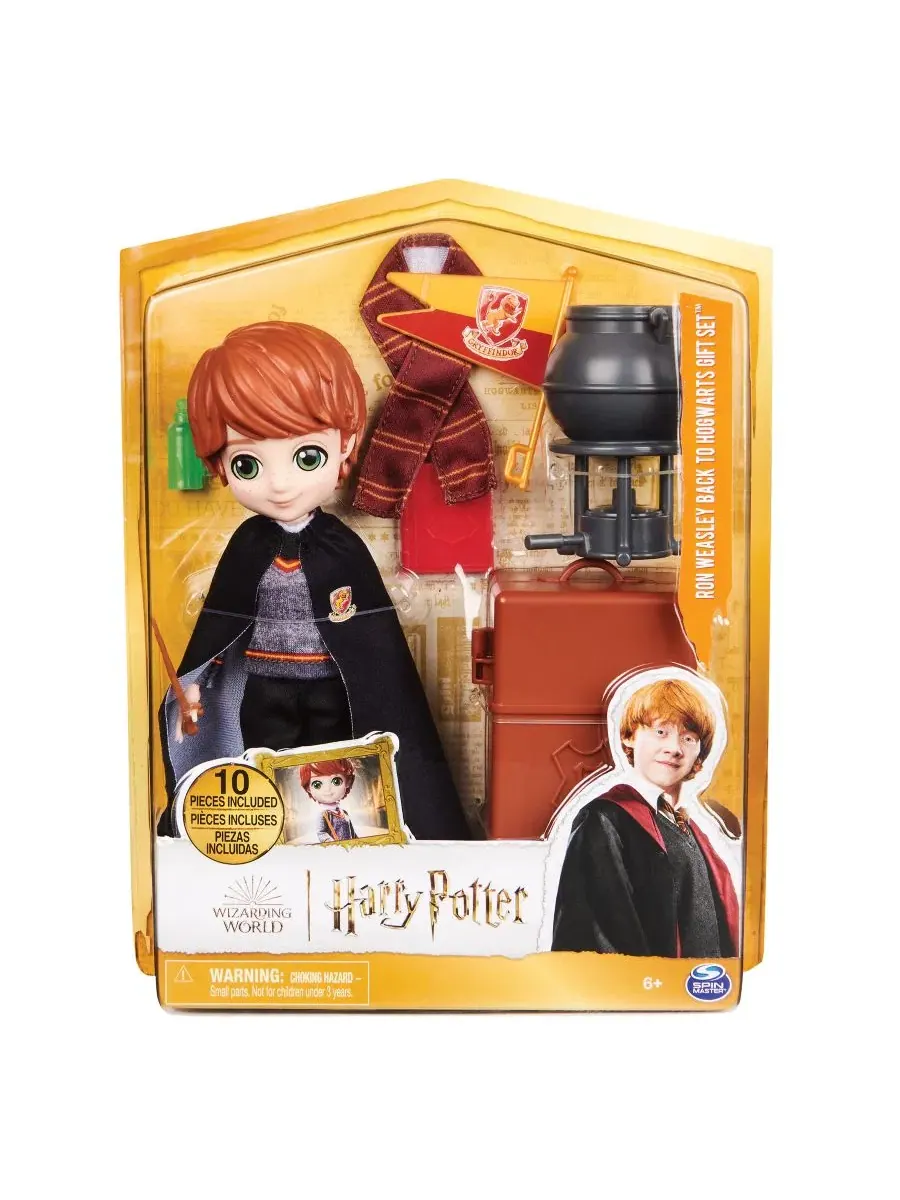 Коллекционная кукла Рон из подарочного набора, 20 см Wizarding World — изображение 16 из 16, мульти