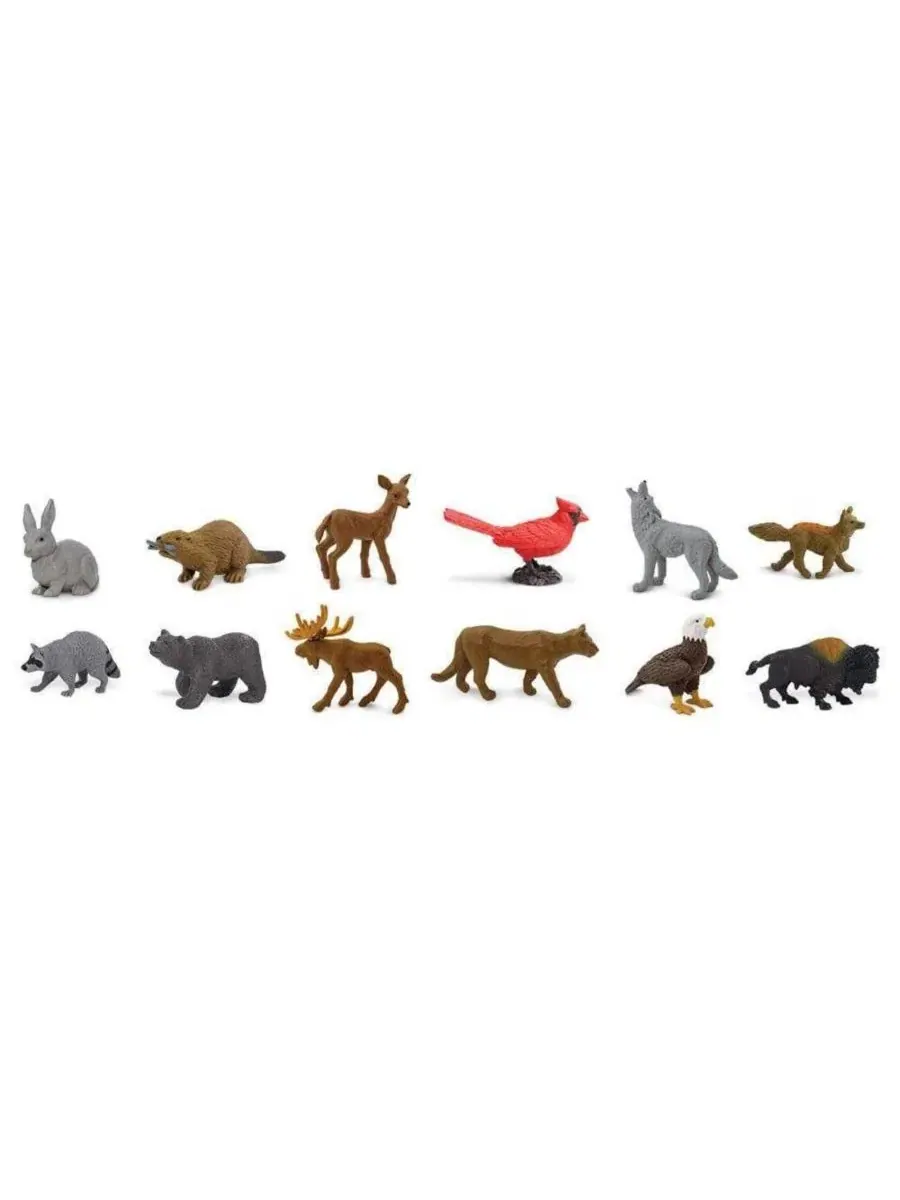 Набор фигурок животных Nature TOB, 12 шт Safari Ltd. — изображение 2 из 3, нет цвета