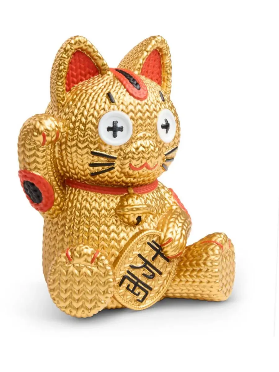 Коллекционная виниловая фигурка Beckoning Cat - Wealth Handmade By Robots — изображение 3 из 3, нет цвета