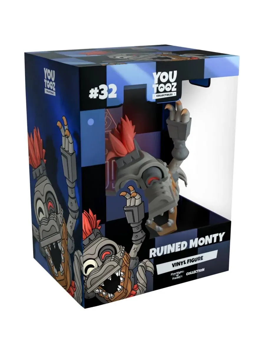 Коллекция Five Nights at Freddy's - Виниловая фигурка Ruined Monty #32 Youtooz — изображение 1 из 5, нет цвета