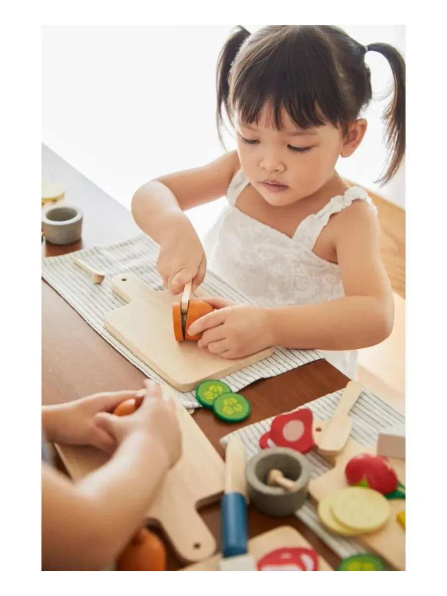 Игровой набор с сырной тарелкой PlanToys Charcuterie Board — изображение 6 из 7, нет цвета