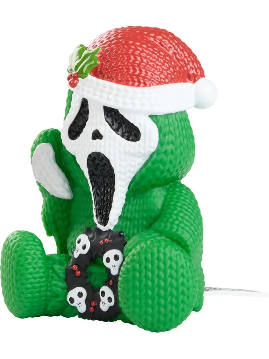 Коллекционная виниловая фигурка Ghost Face: 'Tis the Season #333 Handmade By Robots — изображение 2 из 3, нет цвета