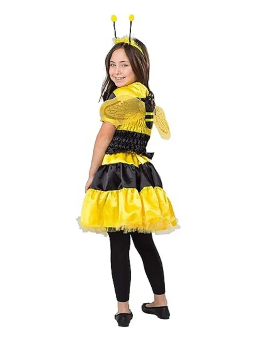 Детский костюм шмеля Dress Up America — изображение 3 из 4, желтый/черный