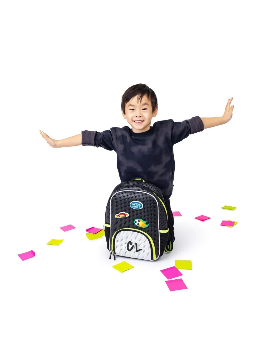 Детский рюкзак Light Nine Starter Light + Nine — изображение 2 из 3, неон лайм