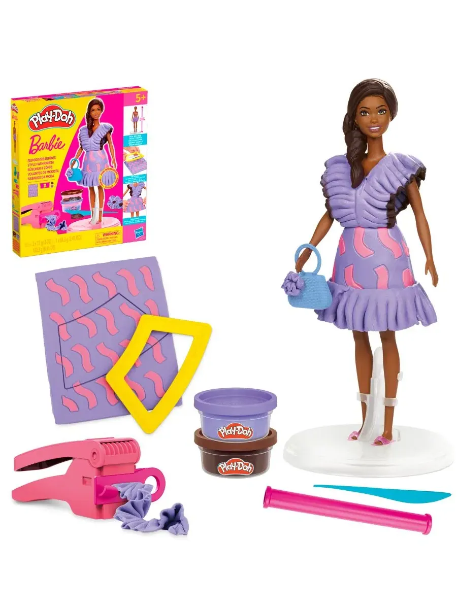 Набор Barbie Fashionista Ruffles Play-Doh