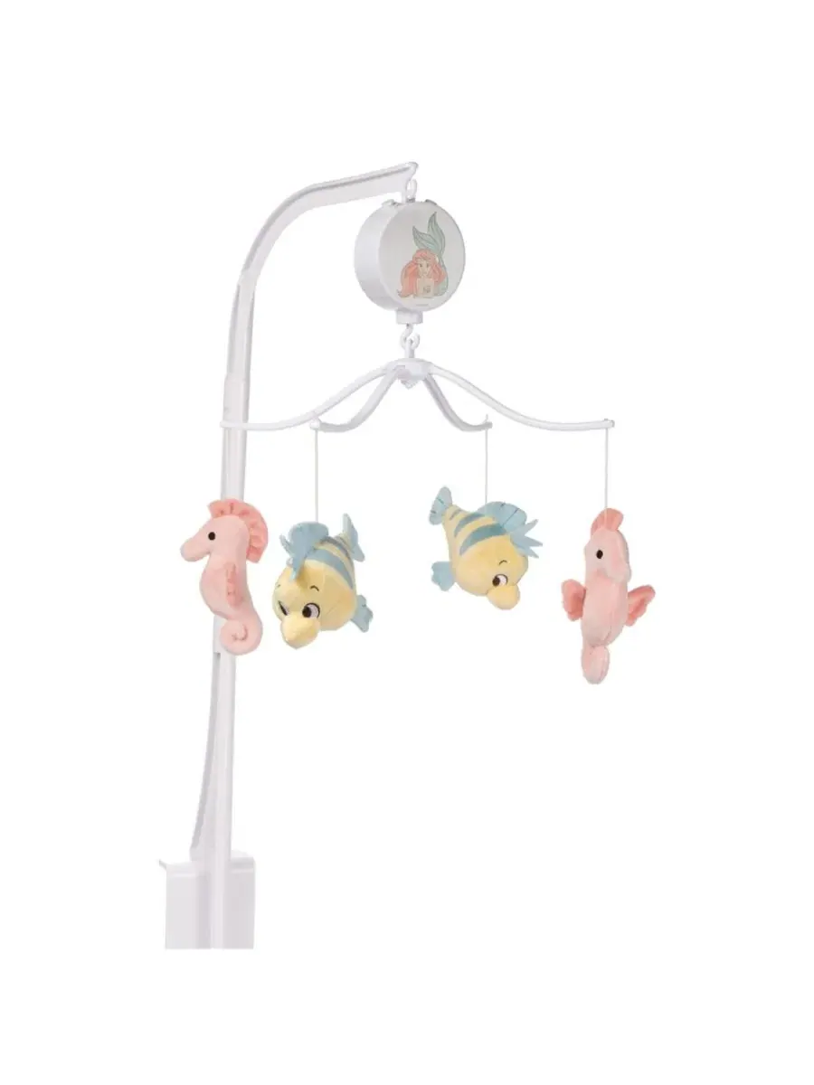 Музыкальный мобиль для детской кроватки Disney Baby «Русалочка» Bedtime Originals — изображение 4 из 7, мульти