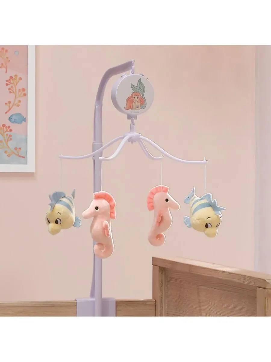 Музыкальный мобиль для детской кроватки Disney Baby «Русалочка» Bedtime Originals — изображение 5 из 7, мульти