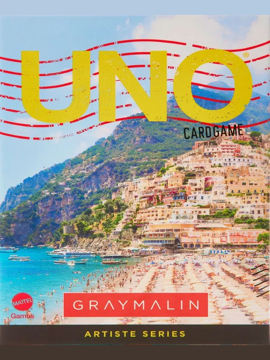 Карточная игра UNO Artiste Collection Gray Malin Mattel — мульти